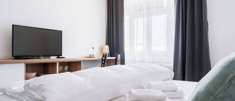 Ropa de cama hipoalergénica y sistema de insonorización