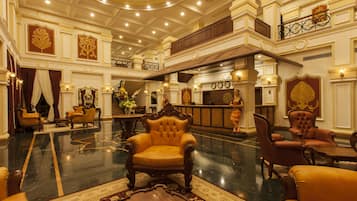 Sala de estar en el lobby