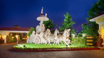 Fachada de la propiedad