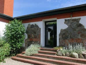 Entrée de l’hébergement