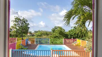 Bungalow, 1 Doppelbett, Terrasse, Gartenblick | 6 Schlafzimmer