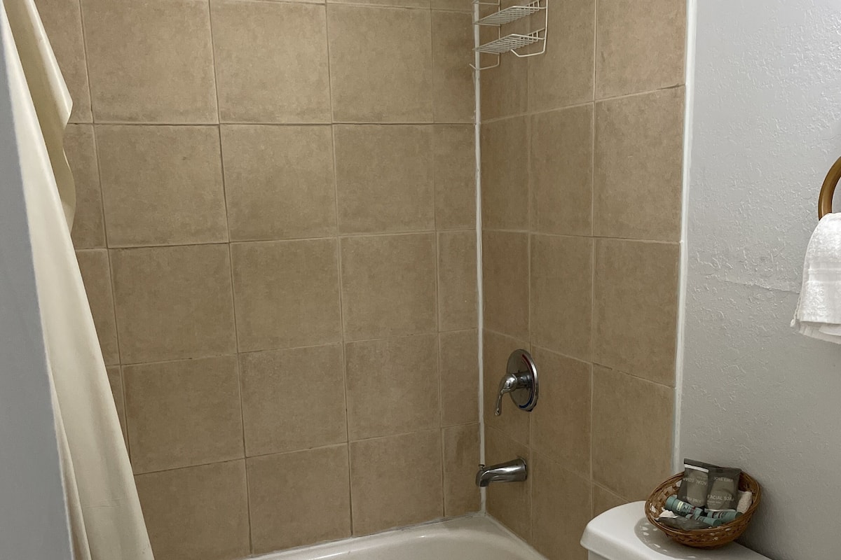 Basic Room | Bathroom | Free toiletries, towels