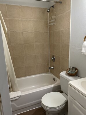 Basic Room | Bathroom | Free toiletries, towels