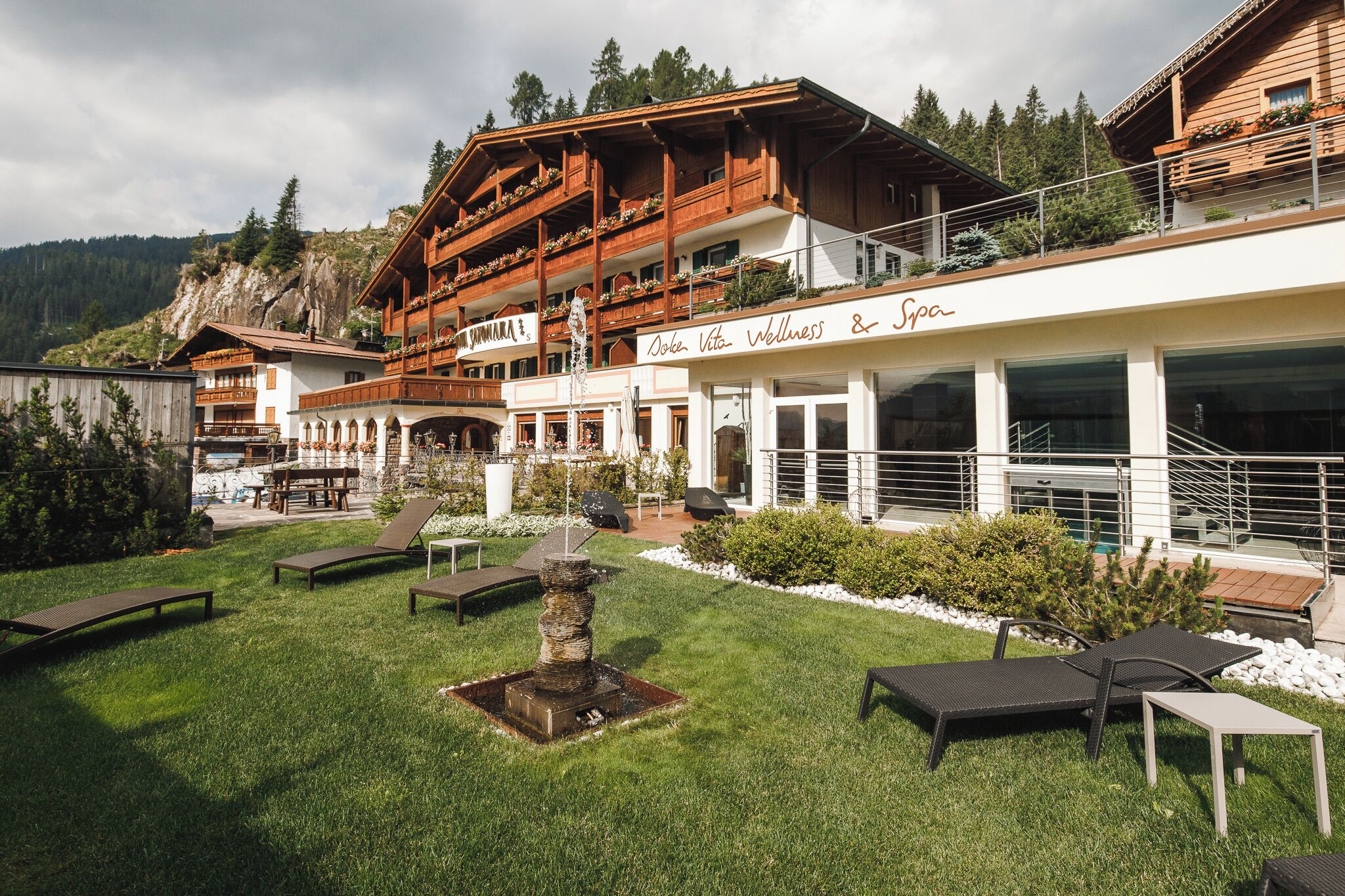 Fassade der Unterkunft