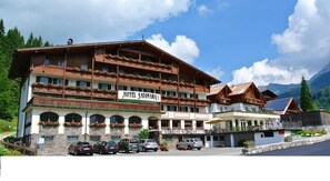 Fassade der Unterkunft