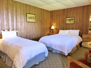 Premium bedding, free rollaway beds, free WiFi