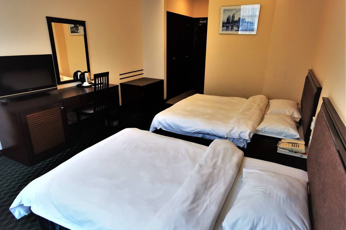 standard triple room | 1 bedroom, in-room safe, iron/ironing board, free wifi