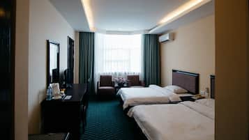 In-room safe, iron/ironing board, free WiFi