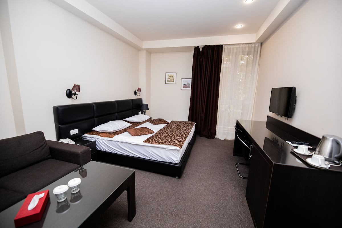 Camera Comfort con letto matrimoniale o 2 letti singoli | Biancheria da letto di alta qualità, minibar, una cassaforte in camera