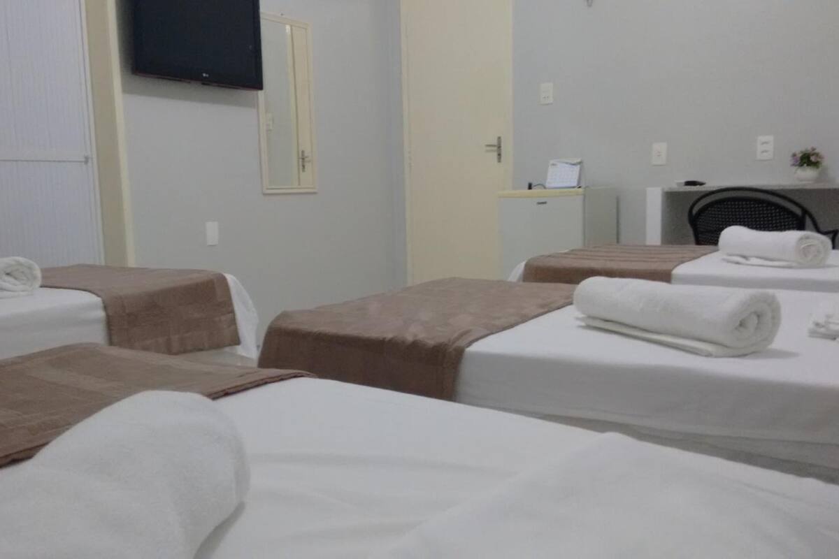 Quadruple Room | Minibar, iron/ironing board (on request), WiFi (free)