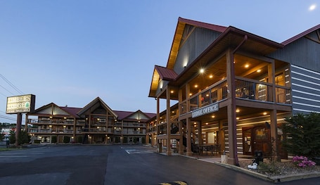 Front of property - evening/night