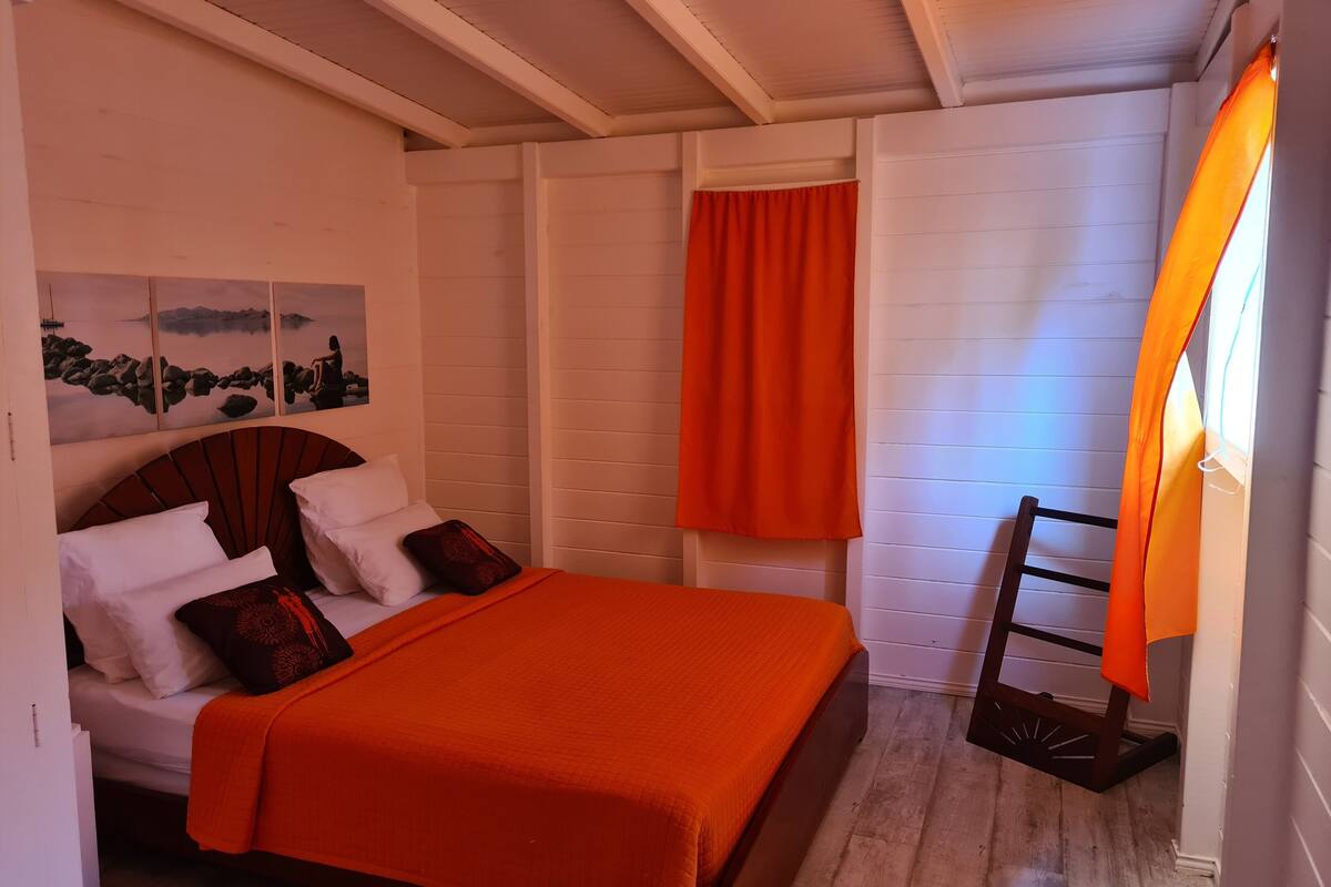 junior bungalow | 1 bedroom, premium bedding, pillow-top beds, individually furnished