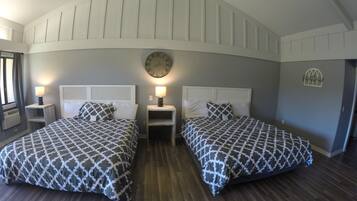 Standard Double Room, Multiple Beds, Golf View | Individually decorated, individually furnished, iron/ironing board