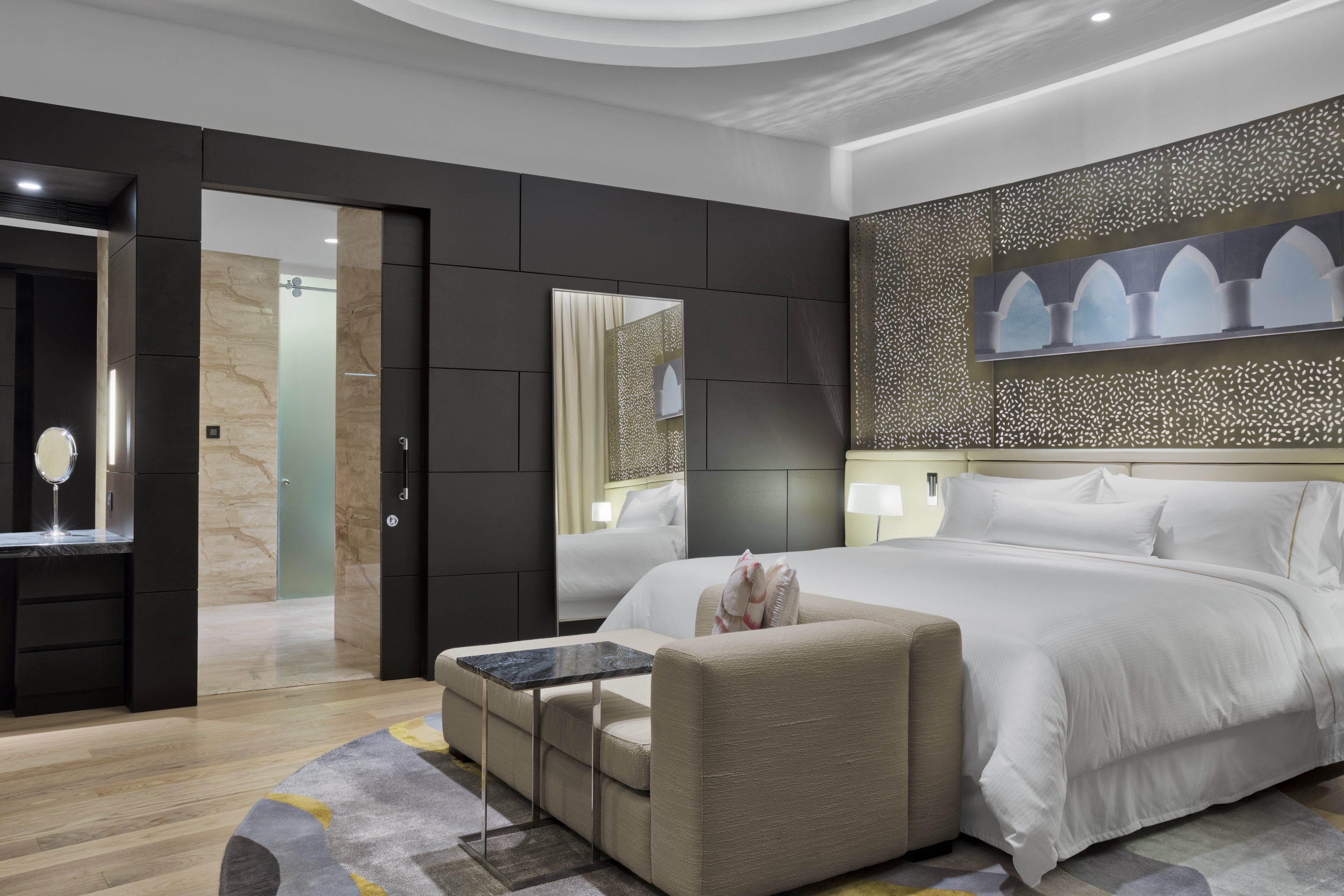 club suite, 1 bedroom (sw-m) | bathroom | separate bathtub and shower, free toiletries, hair dryer, bathrobes