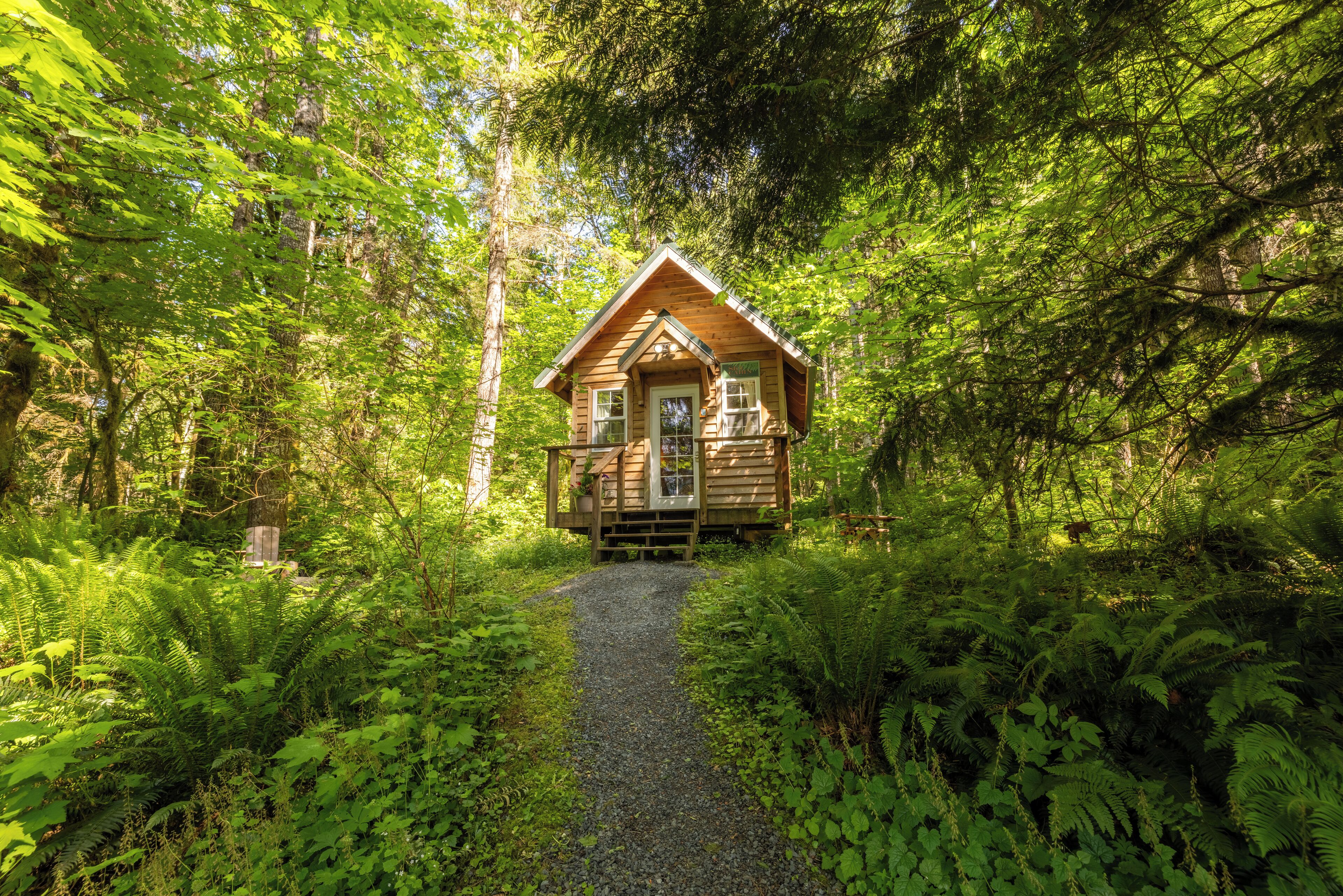 Sky/Snow Cabin (Detached Bathroom) | Ropa de cama de alta calidad