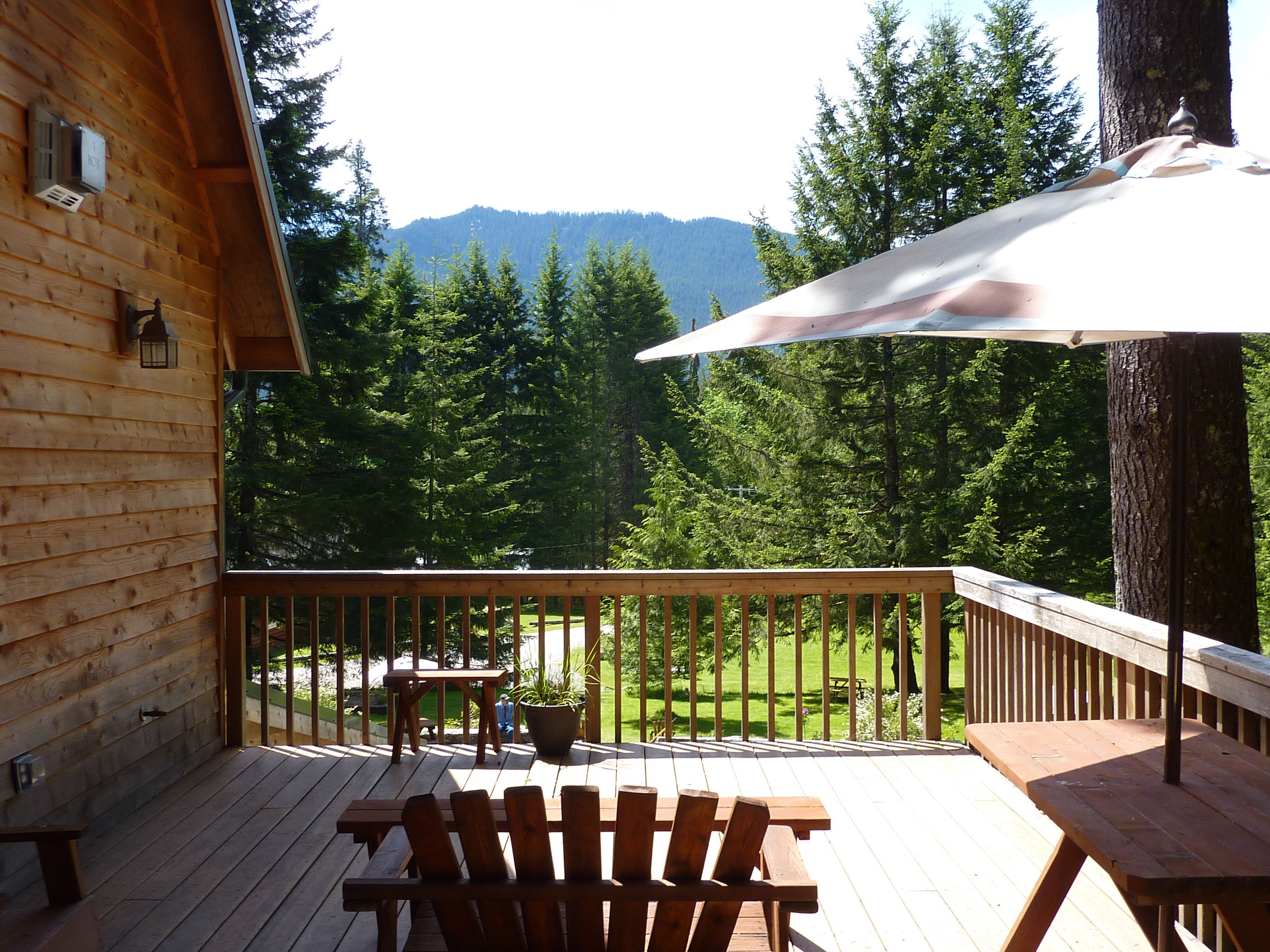 Forest Retreat Cabin | バルコニー