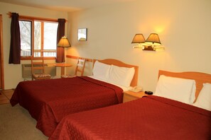 Room, 2 Queen Beds | Premium bedding, desk, free WiFi, bed sheets