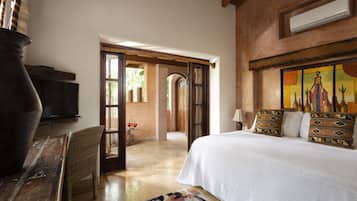 Terrace Suite, 2nd level, non ocean view | 1 間臥室、埃及棉床單、高級寢具、舒適加層