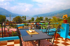 View from property - Hotel Adam (Pokhara)