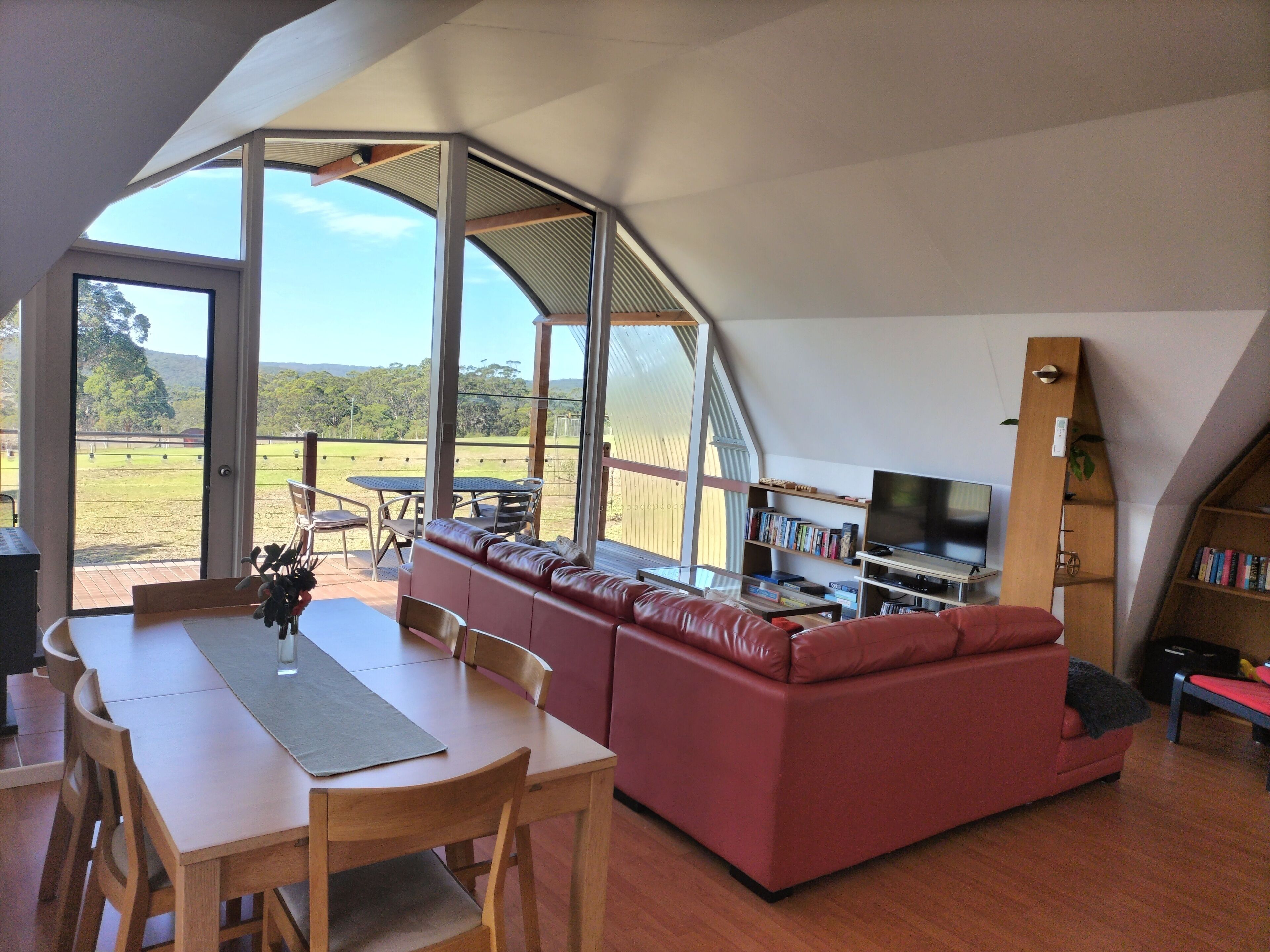 Superior Chalet, 2 Bedrooms | Living area | Flat-screen TV, fireplace, DVD player