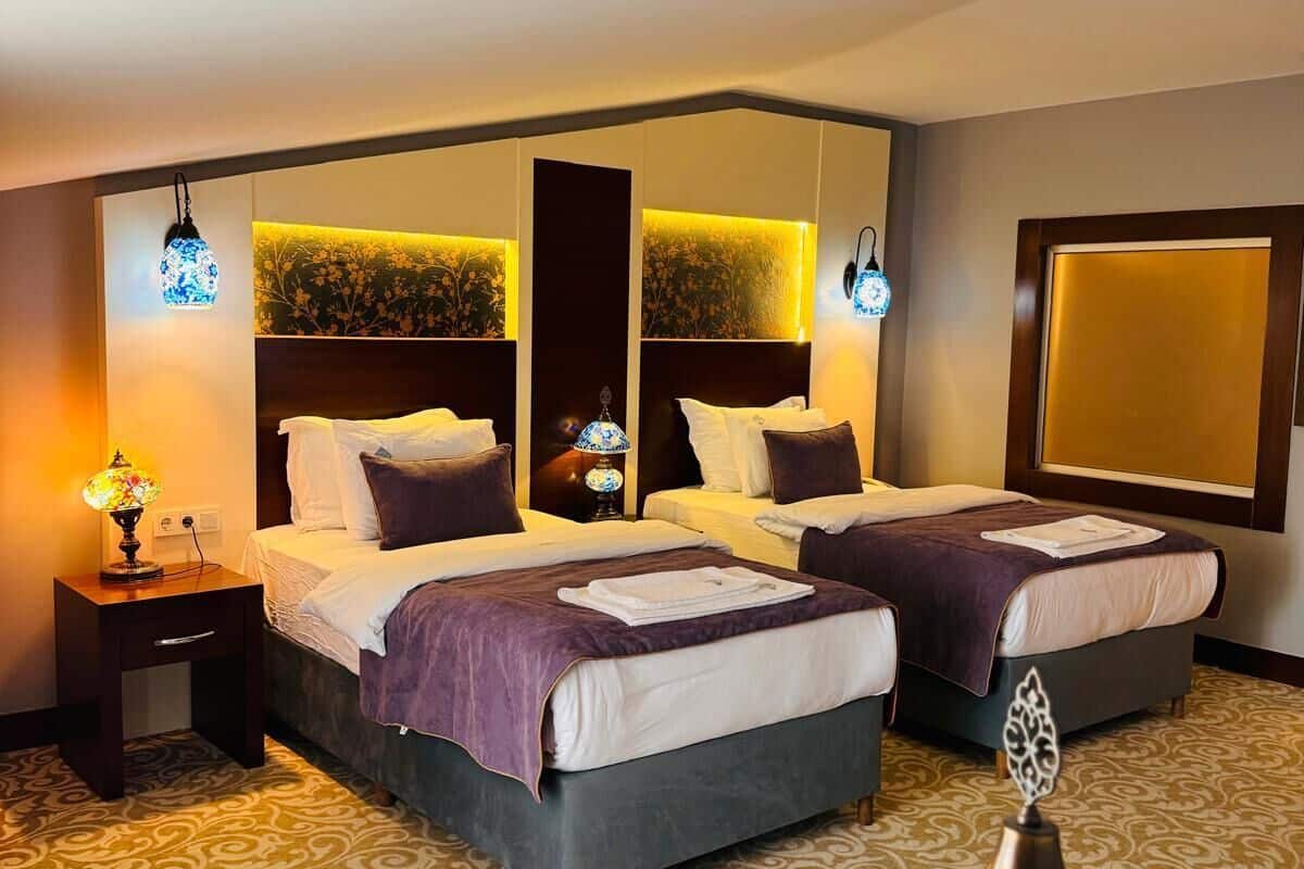 deluxe twin room, 1 bedroom, non smoking, lanai | premium bedding, minibar, in-room safe, individually decorated
