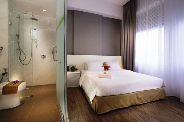 Standard King | Skrivebord, strykejern/-brett og wi-fi (inkludert)