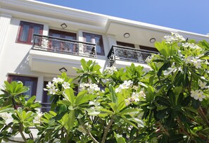 Façade de l’hébergement 