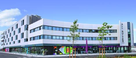 Facciata della struttura