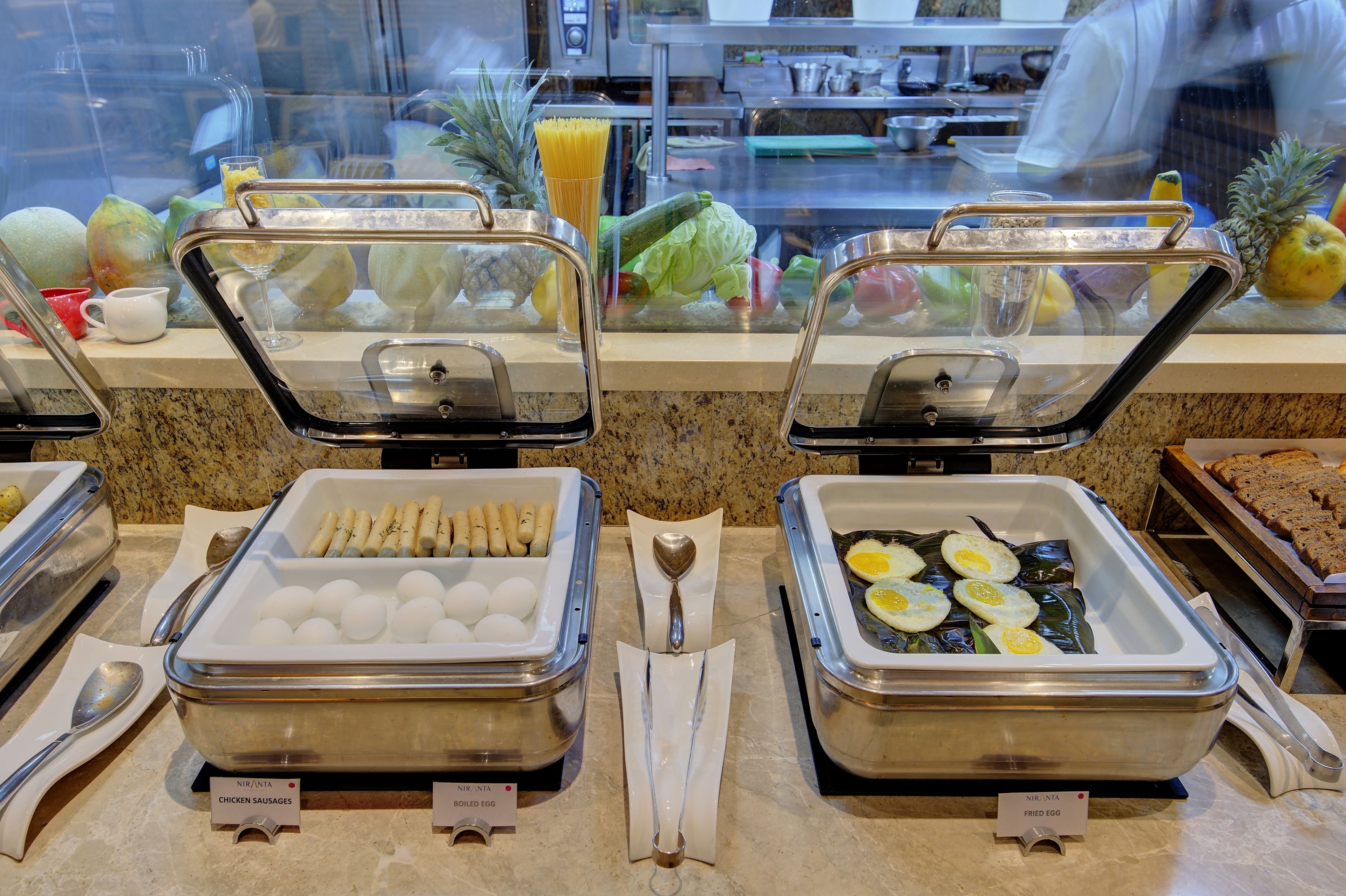 daily buffet breakfast (inr 500 per person)