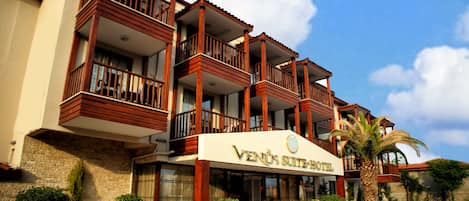 Façade de lâhĂ©bergement