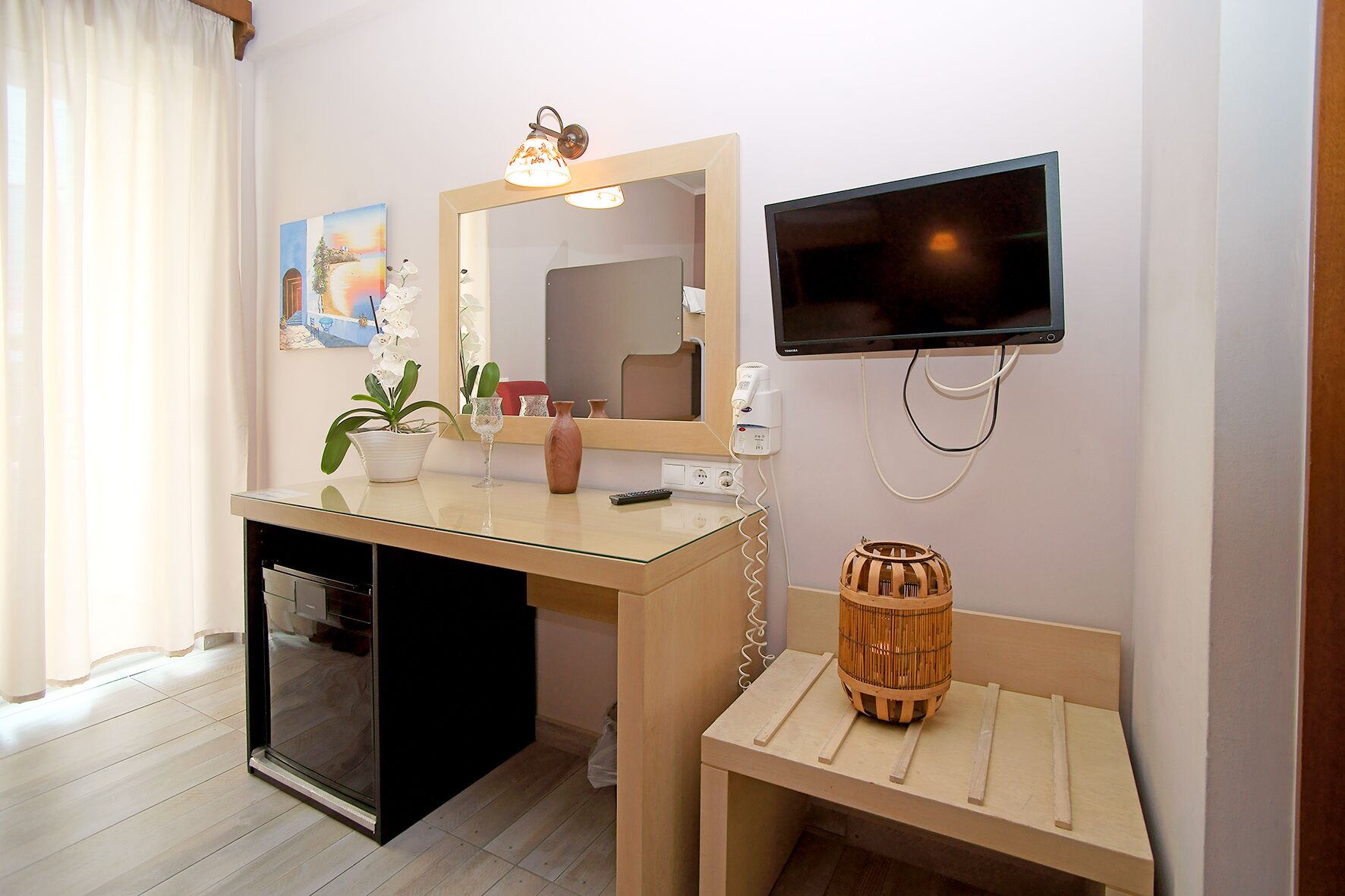 quadruple room, city view | in-room safe, soundproofing, iron/ironing board, free cots/infant beds