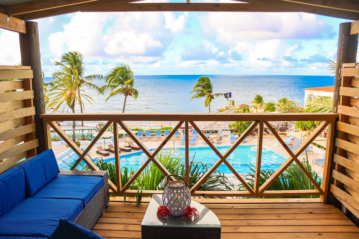 Oceanfront Cabana | 1 bedroom, minibar, in-room safe, individually decorated