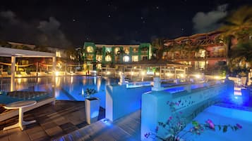 Front of property - evening/night