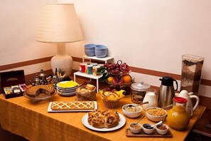 Petit déjeuner buffet compris tous les jours