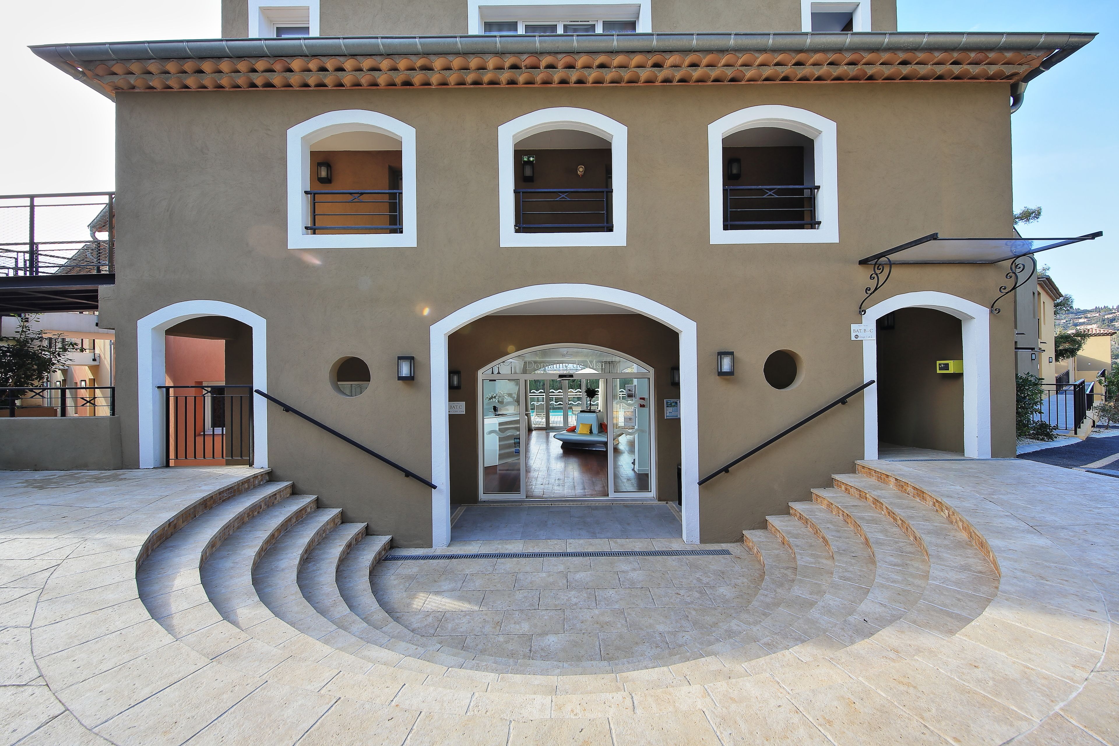 Entrée de l’hébergement