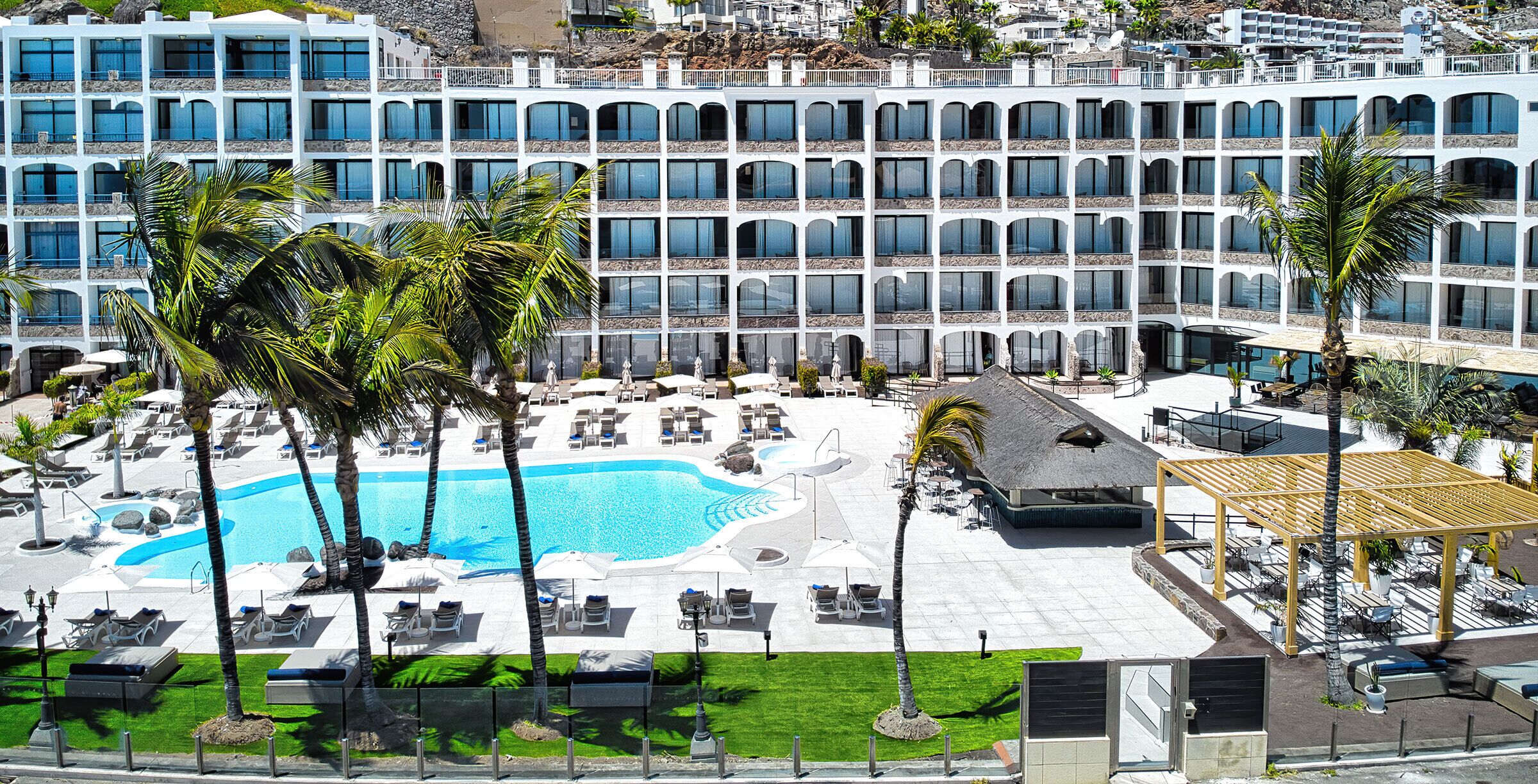 Voorkant van accommodatie