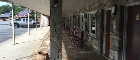 Fachada de la propiedad