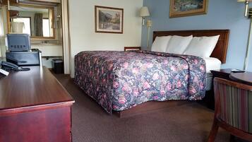 Standaard kamer, 1 kingsize bed | Kameruitzicht