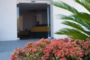 Entrada de la propiedad