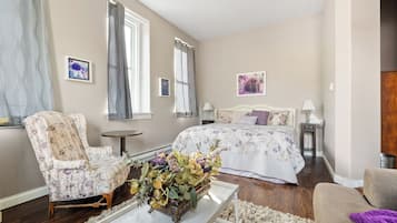 Individually decorated, individually furnished, blackout drapes