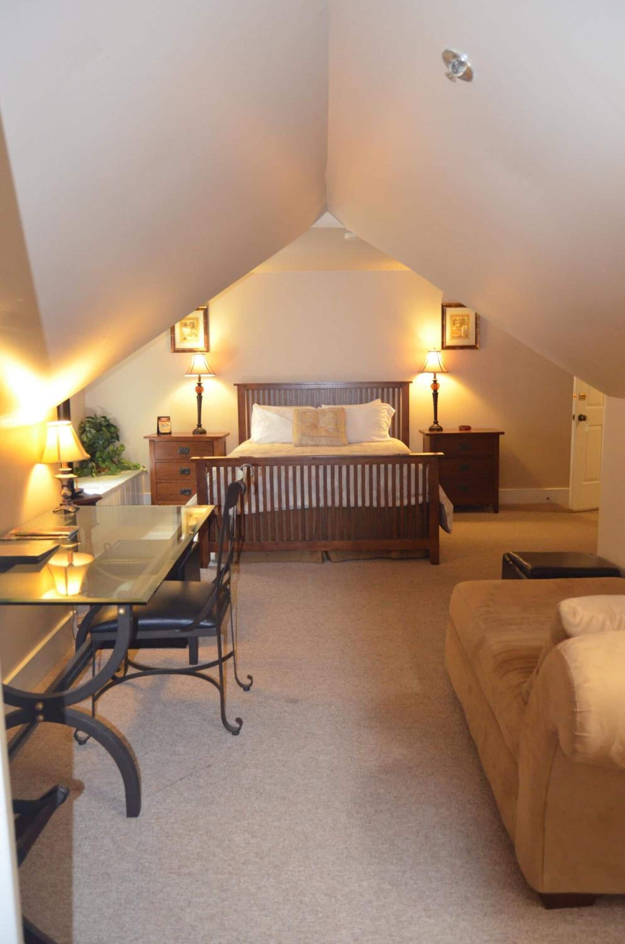 Premium bedding, individually decorated, individually furnished