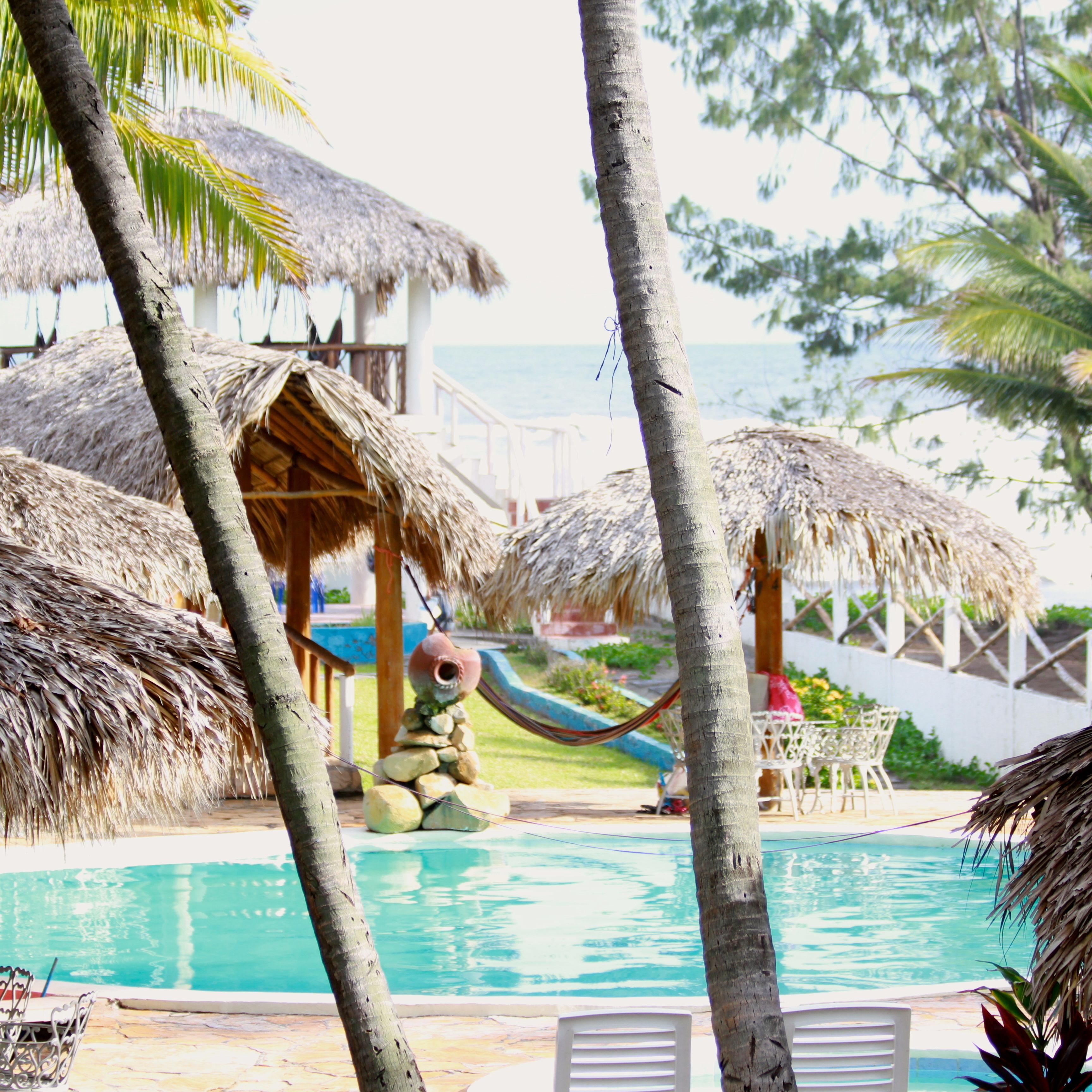 Alberca al aire libre 