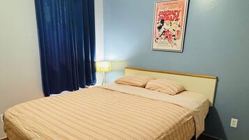 Suite, 1 Bedroom | Desk, iron/ironing board, WiFi (free), bed sheets