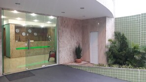 Entrée de l’hébergement 