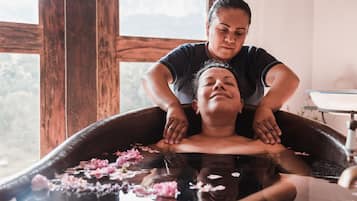Hydrotherapy, massages