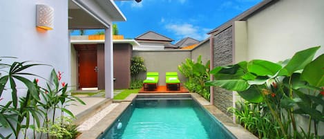 Deluxe Villa, 1 Bedroom, Private Pool | Pemandangan dari bilik