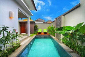 Villa superior, 1 habitación, piscina privada | Vistas desde la habitación