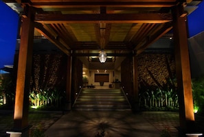 Interior entrance