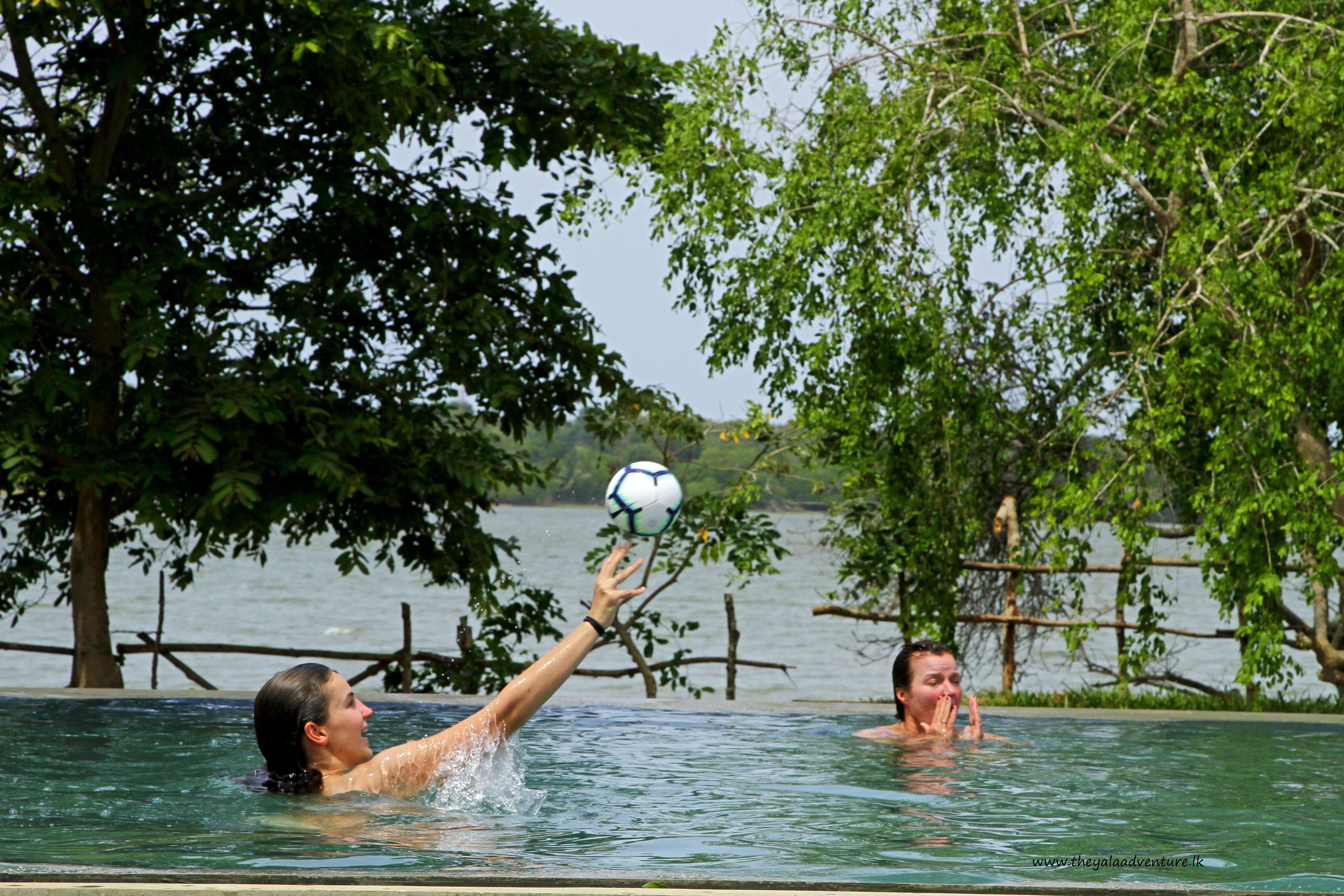 outdoor pool, an infinity pool