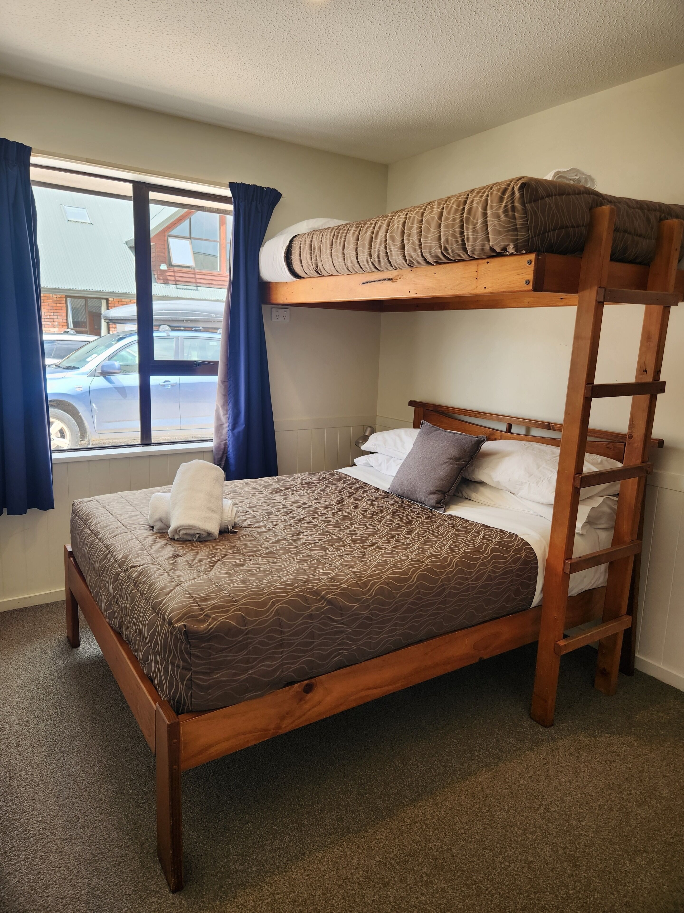 Double Bed with Overhead Bunk - 3 guest max